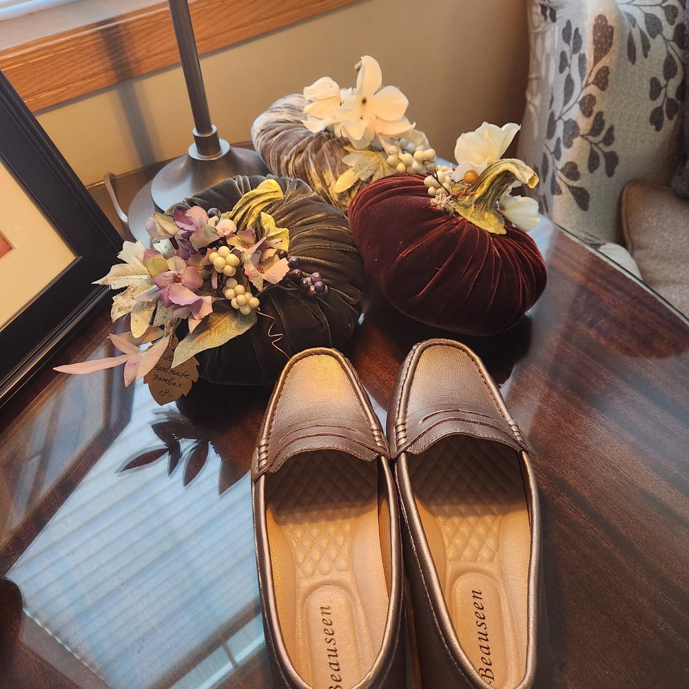 Beauseen Bronze Loafers